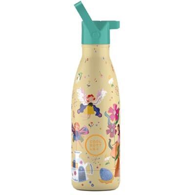Cool Bottles Thermosflasche für Kinder Wasserflasche aus Edelstahl 350 ml Magical Faries Kalte Getränke 36 Stunden und Heiße Getränke 18 Stunden BPA Frei Cool Bottles Thermosflasche für Kinder Wasserflasche aus Edelstahl 350 ml Magical Faries Kalte Getränke 36 Stunden und Heiße Getränke 18 Stunden BPA Frei