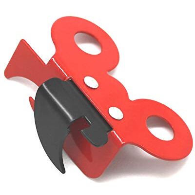 FACKELMANN 00888 Profi-Dosenöffner 2-in-1, Rot FACKELMANN 00888 Profi-Dosenöffner 2-in-1, Rot