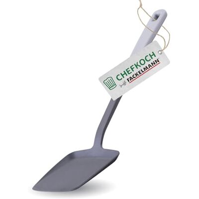 FACKELMANN CHEFKOCH trifft Pfannenwender Köln – Hochwertige, hitzebeständige und nachhaltige Küchenhilfe, Made in Germany, ideal für beschichtetes Kochgeschirr, 33cm dunkelgrau/hellgrau FACKELMANN CHEFKOCH trifft Pfannenwender Köln – Hochwertige, hitzebeständige und nachhaltige Küchenhilfe, Made in Germany, ideal für beschichtetes Kochgeschirr, 33cm dunkelgrau/hellgrau