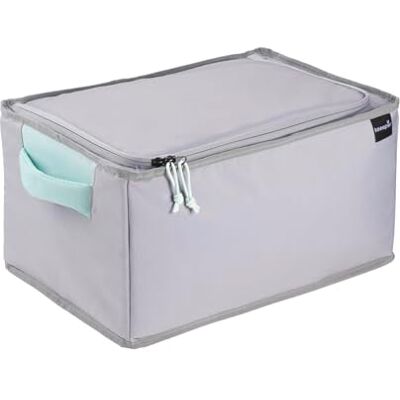 keeeper nea Faltbare Isoliertasche, 29 l, Gr. XL, Passend für Klappbox lea, 11 kg Tragkraft, 6 h kühlend/wärmend, Aus recycelten PET-Flaschen, 42,5 x 29,5 x 23 cm, Aquamarine keeeper nea Faltbare Isoliertasche, 29 l, Gr. XL, Passend für Klappbox lea, 11 kg Tragkraft, 6 h kühlend/wärmend, Aus recycelten PET-Flaschen, 42,5 x 29,5 x 23 cm, Aquamarine