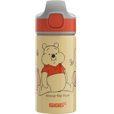 Sigg Alu Trinkflasche Kinder Miracle Disney Winnie Honey Mit Trinkhalm Auslaufsicher Federleicht BPA-frei Klimaneutral Zertifiziert Schule & Sport Gelb 0,4L Sigg Alu Trinkflasche Kinder Miracle Disney Winnie Honey Mit Trinkhalm Auslaufsicher Federleicht BPA-frei Klimaneutral Zertifiziert Schule & Sport Gelb 0,4L