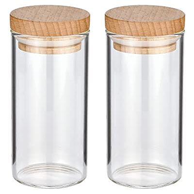 Zassenhaus Gewürzgläser 2er-Set, Buchenholzdeckel, Borosilikatglas Die Gewürzgläser mit Silikondichtung sind luftdicht, nachfüllbar und perfekt für jedes Gewürzregal geeignet Zassenhaus Gewürzgläser 2er-Set, Buchenholzdeckel, Borosilikatglas Die Gewürzgläser mit Silikondichtung sind luftdicht, nachfüllbar und perfekt für jedes Gewürzregal geeignet