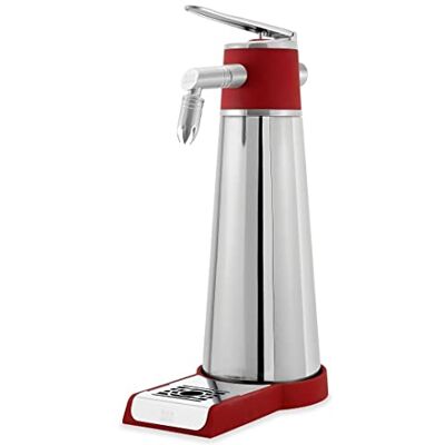 iSi Thermo XPress Whip Plus 1 Liter, Freistehendes Sahnegerät mit Thermoisolation, für Warme und Kalte Anwendungen, Edelstahl, Spülmaschinenfest, Silber/Rot iSi Thermo XPress Whip Plus 1 Liter, Freistehendes Sahnegerät mit Thermoisolation, für Warme und Kalte Anwendungen, Edelstahl, Spülmaschinenfest, Silber/Rot