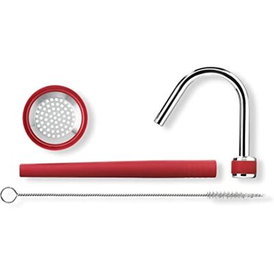 iSi 2722 Rapid Infusionsset, Aromaverstärkung mittels Druckfinfusion, Aromateren Sie Flüssigkeiten wie Alkohol, Öle oder Essig, Zubehör für den Gourmet Whip, Silber iSi 2722 Rapid Infusionsset, Aromaverstärkung mittels Druckfinfusion, Aromateren Sie Flüssigkeiten wie Alkohol, Öle oder Essig, Zubehör für den Gourmet Whip, Silber