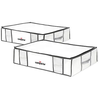 Compactor LIFE Set 2x 3D Semi-Rigide Vakuum-Boxen (3x RAN3592), Größe L, Weiß Compactor LIFE Set 2x 3D Semi-Rigide Vakuum-Boxen (3x RAN3592), Größe L, Weiß