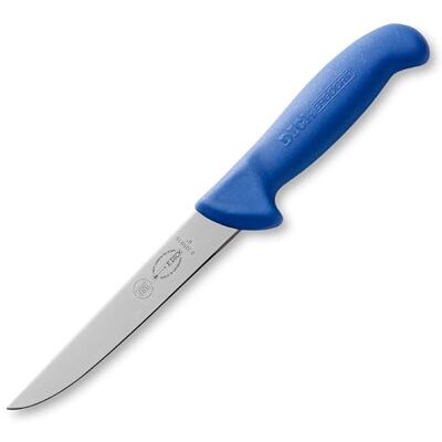 F. Dick Ausbeinmesser Steif/Metzgermesser ErgoGrip (Klinge Messer 15 cm, Messerstahl rostfrei, 56 HRC) -82259151, Edelstahl, Blank, Blau F. Dick Ausbeinmesser Steif/Metzgermesser ErgoGrip (Klinge Messer 15 cm, Messerstahl rostfrei, 56 HRC) -82259151, Edelstahl, Blank, Blau