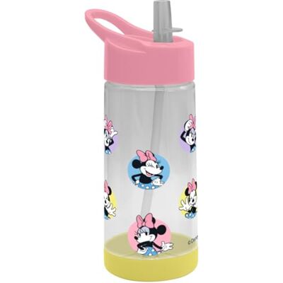 Gedalabels Trinkflasche Minnie Dots 500ml Flasche Kindergarten Schule Disney Minnie Retro Kunststoff BPA frei, Bunt Gedalabels Trinkflasche Minnie Dots 500ml Flasche Kindergarten Schule Disney Minnie Retro Kunststoff BPA frei, Bunt
