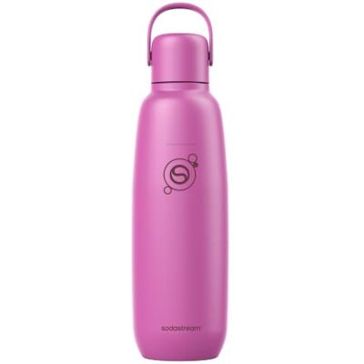 sodastream fizz & go Edelstahlflasche 0,9L, Thermosflasche, Guava Pink sodastream fizz & go Edelstahlflasche 0,9L, Thermosflasche, Guava Pink
