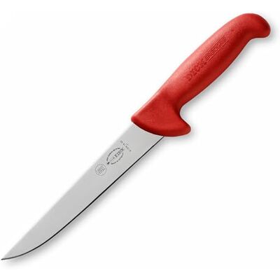 F. Dick Stechmesser/Schlachtmesser ErgoGrip (Klinge Messer 18 cm, Messerstahl rostfrei, 56 HRC) 82006181-03 Rot F. Dick Stechmesser/Schlachtmesser ErgoGrip (Klinge Messer 18 cm, Messerstahl rostfrei, 56 HRC) 82006181-03 Rot