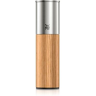 WMF Nature Pro Gewürzmühle – Salz- und Pfeffermühle mit Keramikmahlwerk, einstellbarem Mahlgrad, leicht befüllbar, Aromaschutzdeckel, langlebiger Edelstahl & helles Holz, manuell WMF Nature Pro Gewürzmühle – Salz- und Pfeffermühle mit Keramikmahlwerk, einstellbarem Mahlgrad, leicht befüllbar, Aromaschutzdeckel, langlebiger Edelstahl & helles Holz, manuell