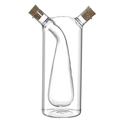 LEONARDO HOME 018709 CUCINA Essig/Öl Flasche 2in1 18,5 cm, Glas LEONARDO HOME 018709 CUCINA Essig/Öl Flasche 2in1 18,5 cm, Glas
