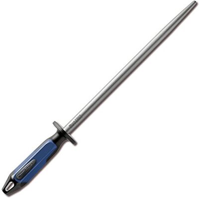 F. Dick Wetzstahl, FINECUT 2K (Fleischerstahl 30 cm I Feinzug I Messerschärfer rund I magnetisiert, verchromt I Made in Germany) 73571300-66 F. Dick Wetzstahl, FINECUT 2K (Fleischerstahl 30 cm I Feinzug I Messerschärfer rund I magnetisiert, verchromt I Made in Germany) 73571300-66