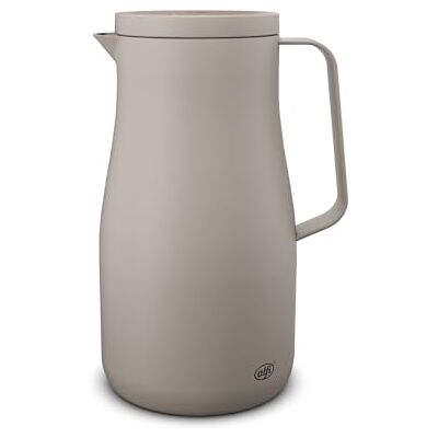 alfi STUDIO TEA Isolierkanne 1,0L calming beige, Thermoskanne aus doppelwandigem Edelstahl, hält 12 Stunden warm, 24 Stunden kalt, Drehverschluss, Öffnung groß, Thermoskanne, BPA-frei alfi STUDIO TEA Isolierkanne 1,0L calming beige, Thermoskanne aus doppelwandigem Edelstahl, hält 12 Stunden warm, 24 Stunden kalt, Drehverschluss, Öffnung groß, Thermoskanne, BPA-frei