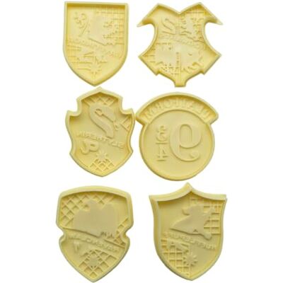Gedalabels Keksausstecher Harry Potter 6teilig PP Gedalabels Keksausstecher Harry Potter 6teilig PP