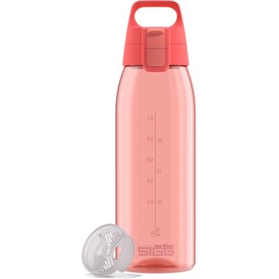 Sigg Tritan Trinkflasche Total Color ONE Watermelon Für Kohlensäurehaltige Getränke Geeignet Spülmaschinenfest Auslaufsicher Leicht BPA-frei Rosa 1L Sigg Tritan Trinkflasche Total Color ONE Watermelon Für Kohlensäurehaltige Getränke Geeignet Spülmaschinenfest Auslaufsicher Leicht BPA-frei Rosa 1L