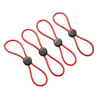 KUHN RIKON Rikon Rot 21084 Elastische Schnellverschlüsse 4-Set, Silikon, One Size KUHN RIKON Rikon Rot 21084 Elastische Schnellverschlüsse 4-Set, Silikon, One Size