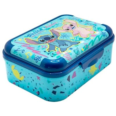 Stor Stitch Kinder Brotdose 1423ml Robuste Kunststoff Lunchbox BPA-Frei mit Dekoriertem Deckel für Schule und Ausflüge Stor Stitch Kinder Brotdose 1423ml Robuste Kunststoff Lunchbox BPA-Frei mit Dekoriertem Deckel für Schule und Ausflüge