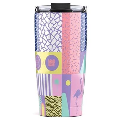 Cool Bottles Thermos Coffee Mug, Edelstahl-Thermoskanne, Kaffeebecher 10 Stunden kalt & 5 Stunden heiß luftdichter Deckel, BPA-frei Rene, 550 ml Cool Bottles Thermos Coffee Mug, Edelstahl-Thermoskanne, Kaffeebecher 10 Stunden kalt & 5 Stunden heiß luftdichter Deckel, BPA-frei Rene, 550 ml
