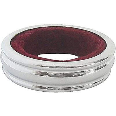 FACKELMANN Tropfenfänger-Ring, Tropfenstopper, verchromt, Messing FACKELMANN Tropfenfänger-Ring, Tropfenstopper, verchromt, Messing