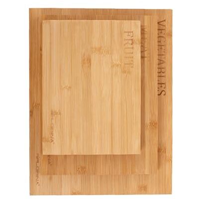 Florina 3-er Set Bambus-Schneidebretter DIEGO I Natürliche Bambus-Schneideblöcke I Küchenbrett antibakteriell I Universalschneidebretter zum Schneiden von Käse, Fleisch, Obst, Gemüse Florina 3-er Set Bambus-Schneidebretter DIEGO I Natürliche Bambus-Schneideblöcke I Küchenbrett antibakteriell I Universalschneidebretter zum Schneiden von Käse, Fleisch, Obst, Gemüse