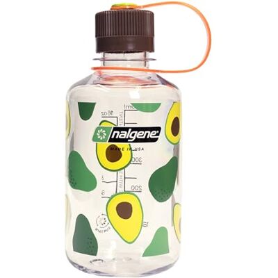 Nalgene Sustain Tritan BPA-freie Wasserflasche aus 50% Kunststoffmüll, 473 ml, schmaler Öffnung, Avocado Nalgene Sustain Tritan BPA-freie Wasserflasche aus 50% Kunststoffmüll, 473 ml, schmaler Öffnung, Avocado
