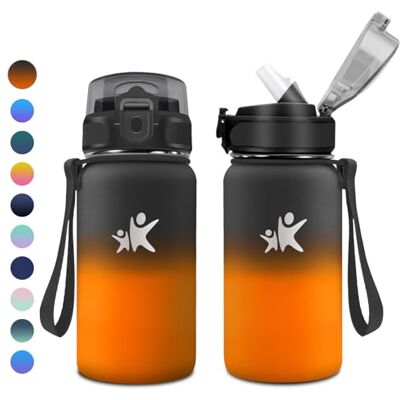 KollyKolla Thermosflasche 500ml, Trinkflasche mit Strohhalm, Thermoskanne BPA-Frei, Auslaufsichere Isolierflasche Doppelwandig, Wasserflasche Edelstahl für Jungs, Mädchen, Kindergarten, Schule KollyKolla Thermosflasche 500ml, Trinkflasche mit Strohhalm, Thermoskanne BPA-Frei, Auslaufsichere Isolierflasche Doppelwandig, Wasserflasche Edelstahl für Jungs, Mädchen, Kindergarten, Schule
