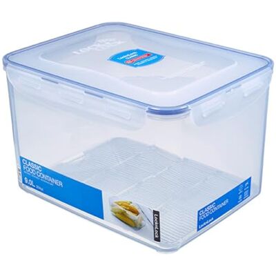 LocknLock PP Classic Vorratsdose mit Ablaufgitter, 9 L, 29,5 x 23 x 18,5 cm, Gefrier-& Kühlschrank Organizer, Spülmaschinen-& Mikrowellengeeignet LocknLock PP Classic Vorratsdose mit Ablaufgitter, 9 L, 29,5 x 23 x 18,5 cm, Gefrier-& Kühlschrank Organizer, Spülmaschinen-& Mikrowellengeeignet