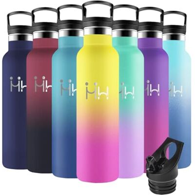 Motswedi Trinkflasche Edelstahl, 1000ml BPA-Frei, Trinkflasche mit Strohhalm, Kalt&Warm, Edelstahl Trinkflaschenn, Auslaufsicher, Thermosflaschefür Sport, Fitness, Outdoor, Yoga, Gelb & Rosa Motswedi Trinkflasche Edelstahl, 1000ml BPA-Frei, Trinkflasche mit Strohhalm, Kalt&Warm, Edelstahl Trinkflaschenn, Auslaufsicher, Thermosflaschefür Sport, Fitness, Outdoor, Yoga, Gelb & Rosa
