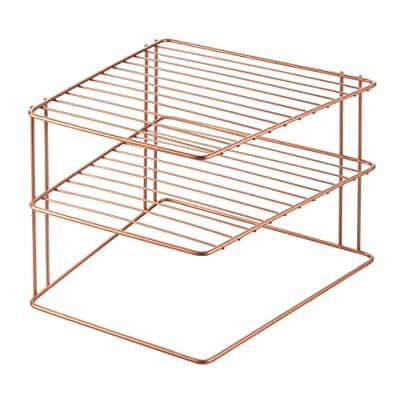 Metaltex 362402000 Palio Eck-Schrankeinsatz, 2-Etagen, 25x25x19cm, Kupfer Metaltex 362402000 Palio Eck-Schrankeinsatz, 2-Etagen, 25x25x19cm, Kupfer
