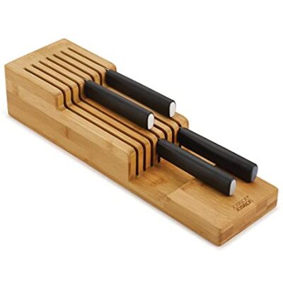Joseph Joseph DrawerStore Messer-Organizer, für bis zu 9 Messer, Küchenorganisation & Schubladenaufbewahrung Bambus, Bamboo Joseph Joseph DrawerStore Messer-Organizer, für bis zu 9 Messer, Küchenorganisation & Schubladenaufbewahrung Bambus, Bamboo