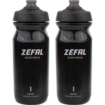 ZEFAL Sense Pro 65 Fahrradflasche 650 ML x 2 Set mit 2 Fahrrad Trinkflasche Auslaufsicher Trinkflasche Fahrrad Schwarz 650 ML BPA frei 2 Premium FahrradTrinkflasches Geruchsfreies Material ZEFAL Sense Pro 65 Fahrradflasche 650 ML x 2 Set mit 2 Fahrrad Trinkflasche Auslaufsicher Trinkflasche Fahrrad Schwarz 650 ML BPA frei 2 Premium FahrradTrinkflasches Geruchsfreies Material