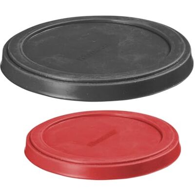 Westmark Frischhaltedeckel – Dehnbarer, wiederverwendbarer Silikondeckel für Dosen, kleinere Schalen oder Joghurtbecher – ø 10 + 8 cm, Silikon, 2 Stück Westmark Frischhaltedeckel – Dehnbarer, wiederverwendbarer Silikondeckel für Dosen, kleinere Schalen oder Joghurtbecher – ø 10 + 8 cm, Silikon, 2 Stück
