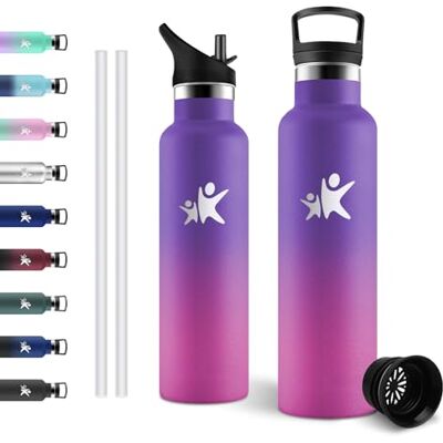 JAPORIA Trinkflasche Edelstahl 750ml, Auslaufsichere, BPA-Frei, Wasserflasche Kohlensaeure Geeignet, für Fitness, Schule, Erwachsener JAPORIA Trinkflasche Edelstahl 750ml, Auslaufsichere, BPA-Frei, Wasserflasche Kohlensaeure Geeignet, für Fitness, Schule, Erwachsener