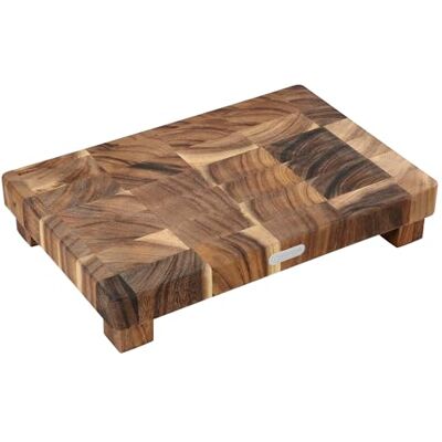 Zassenhaus Hackblock Stirnholz, 45×30×8,5 cm, Akazienholz, rutschfeste Füße Zassenhaus Hackblock Stirnholz, 45×30×8,5 cm, Akazienholz, rutschfeste Füße
