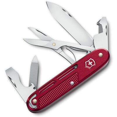 Victorinox Synergy X Alox Taschenmesser – Multifunktionsmesser aus Edelstahl für Alltag, Arbeit & Outdoor mit Schere & Trageclip, rot Victorinox Synergy X Alox Taschenmesser – Multifunktionsmesser aus Edelstahl für Alltag, Arbeit & Outdoor mit Schere & Trageclip, rot