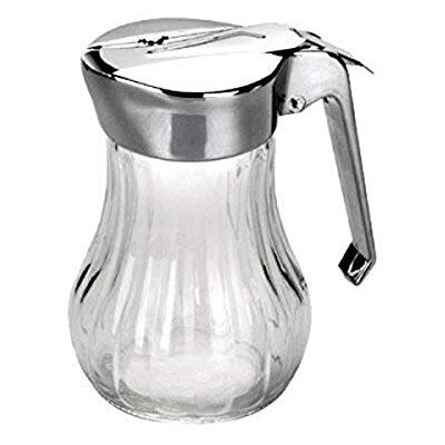IBILI 755300 Honigspender, 250 ml, Glas, transparent / silber, 8 x 8 x 15 cm, Anthrazit IBILI 755300 Honigspender, 250 ml, Glas, transparent / silber, 8 x 8 x 15 cm, Anthrazit