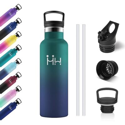 KollyKolla Thermosflasche 500ml, Thermoskanne BPA-Frei, Trinkflasche mit Strohhalm, Auslaufsichere Isolierflasche Doppelwandig, Wasserflasche Edelstahl für Jungs, Mädchen, Schule, Fahhrad, Outdoor, Sprudel KollyKolla Thermosflasche 500ml, Thermoskanne BPA-Frei, Trinkflasche mit Strohhalm, Auslaufsichere Isolierflasche Doppelwandig, Wasserflasche Edelstahl für Jungs, Mädchen, Schule, Fahhrad, Outdoor, Sprudel