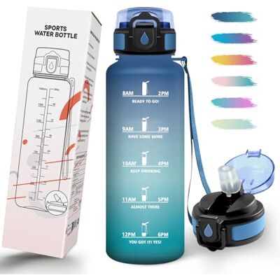 Mulbijeo Trinkflasche 1 5 Liter, Auslaufsicher, Wasserflasche Kohlensäure Geeignet, Sportflasche BPA-Frei, Trinkflasche mit Strohhalm, Flasche Sport für Outdoor, Wandern, Fitness, Radfahren, Camping Mulbijeo Trinkflasche 1 5 Liter, Auslaufsicher, Wasserflasche Kohlensäure Geeignet, Sportflasche BPA-Frei, Trinkflasche mit Strohhalm, Flasche Sport für Outdoor, Wandern, Fitness, Radfahren, Camping