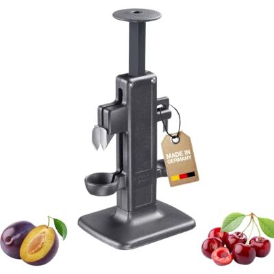 Westmark Kirschen- und Pflaumenentsteiner "Black Edition" – Kombi-Entkerner – Höhe: 23 cm, Aluminium/Edelstahl/Kunststoff, Steinex-Combi Westmark Kirschen- und Pflaumenentsteiner "Black Edition" – Kombi-Entkerner – Höhe: 23 cm, Aluminium/Edelstahl/Kunststoff, Steinex-Combi