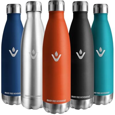 Vikaster thermos 0.75L, Auslaufsicher thermosflasche 750ml, BPA-Frei Wiederverwendbar thermoskanne, trinkflasche edelstahl für Camping, Yoga, Gym, Fitness, Reisen, Outdoor Vikaster thermos 0.75L, Auslaufsicher thermosflasche 750ml, BPA-Frei Wiederverwendbar thermoskanne, trinkflasche edelstahl für Camping, Yoga, Gym, Fitness, Reisen, Outdoor