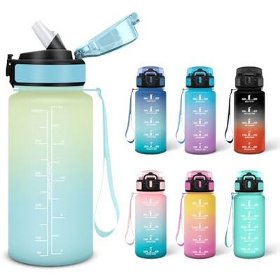 Motswedi Trinkflasche, 0.5L BPA-Frei, Trinkflasche mit Strohhalm, Kohlensäure Geeignet,Trinkflaschen Sport, Auslaufsicher, Wasserflasche, Sport Flasche für Yoga, Gym, Schule, Outdoors, Dunkelblau Motswedi Trinkflasche, 0.5L BPA-Frei, Trinkflasche mit Strohhalm, Kohlensäure Geeignet,Trinkflaschen Sport, Auslaufsicher, Wasserflasche, Sport Flasche für Yoga, Gym, Schule, Outdoors, Dunkelblau