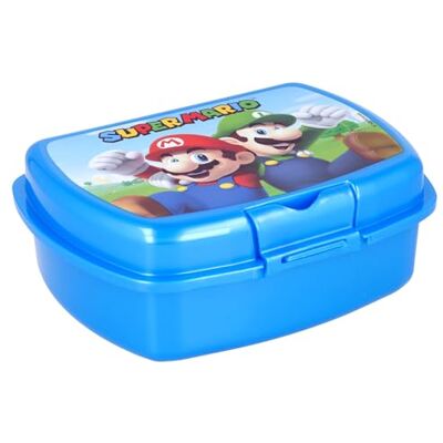 Stor Lunchbox für Kinder mit Sicherheitsverschluss Super Mario, Única, Bunt Stor Lunchbox für Kinder mit Sicherheitsverschluss Super Mario, Única, Bunt