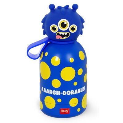LEGAMI Hot&Cold BFF Kinder-Wasserflasche, Monster-Motiv, doppellagig aus 18/8 Edelstahl mit luftdichtem Verschluss, hält 12 h heiß und 24 h kalt, Fassungsvermögen 310 ml LEGAMI Hot&Cold BFF Kinder-Wasserflasche, Monster-Motiv, doppellagig aus 18/8 Edelstahl mit luftdichtem Verschluss, hält 12 h heiß und 24 h kalt, Fassungsvermögen 310 ml