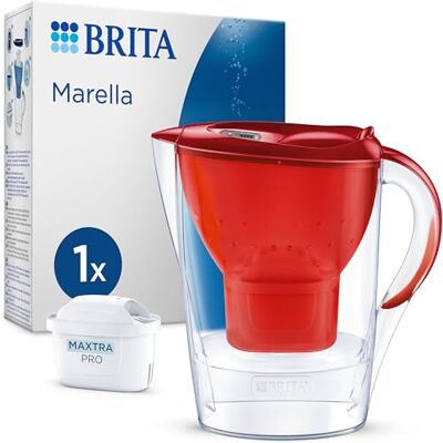 Brita Marella Rote Wasserfilterkanne - Wasserfilterkanne Brita Marella Rote Wasserfilterkanne - Wasserfilterkanne