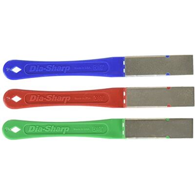 DMT OD2K DTM, Dia-Sharp Off Set Kit, Messerschärfer, Schleifstein, Schleifgerät, grob, extra fein, Mehrfarbig DMT OD2K DTM, Dia-Sharp Off Set Kit, Messerschärfer, Schleifstein, Schleifgerät, grob, extra fein, Mehrfarbig