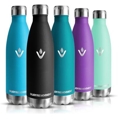 HoneyHolly Trinkflasche Edelstahl 750ml Thermosflasche, BPA-Frei, Trinkflasche Sport Auslaufsicher Wasserflasche, Thermosflasche Kohlensäure Geeignet, Edelstahl Flasche, Thermoskanne für Fitness, Fahrrad HoneyHolly Trinkflasche Edelstahl 750ml Thermosflasche, BPA-Frei, Trinkflasche Sport Auslaufsicher Wasserflasche, Thermosflasche Kohlensäure Geeignet, Edelstahl Flasche, Thermoskanne für Fitness, Fahrrad