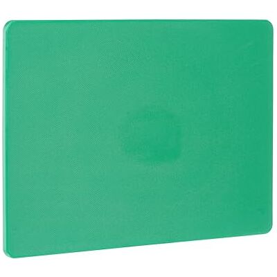 HENDI Schneidebrett, HACCP, Beidseitig nutzbar, glatt, minimiert das Abstumpfen von Messern, 450x300x(H)10mm, LPDE Kunststoff, grün HENDI Schneidebrett, HACCP, Beidseitig nutzbar, glatt, minimiert das Abstumpfen von Messern, 450x300x(H)10mm, LPDE Kunststoff, grün