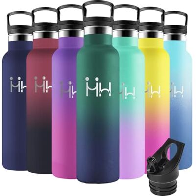 Motswedi Trinkflasche Edelstahl, 1L BPA-Frei, Trinkflasche mit Strohhalm, Kalt&Warm, Edelstahl Trinkflaschenn, Auslaufsicher, Thermosflaschefür Sport, Fitness, Outdoor, Yoga, Dunkelgrün & Dunkelblau Motswedi Trinkflasche Edelstahl, 1L BPA-Frei, Trinkflasche mit Strohhalm, Kalt&Warm, Edelstahl Trinkflaschenn, Auslaufsicher, Thermosflaschefür Sport, Fitness, Outdoor, Yoga, Dunkelgrün & Dunkelblau