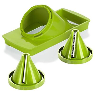 Genius Nicer Julietti Smart 3 Teile Gemüse-Schneider Dekorative Spiralen Juliennes Julietti Gemüse-Spaghetti NEU, Kiwi Genius Nicer Julietti Smart 3 Teile Gemüse-Schneider Dekorative Spiralen Juliennes Julietti Gemüse-Spaghetti NEU, Kiwi