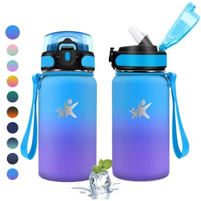 KollyKolla Isolierflasche 500ml, Thermosflasche Kohlensäure Geeignet, Auslaufsicher Wasserflasche Kinder mit Strohhalm, Einhandöffnung, BPA-Frei, für Wasser, Reisen, Camping, Fahrrad, Schule, Gym KollyKolla Isolierflasche 500ml, Thermosflasche Kohlensäure Geeignet, Auslaufsicher Wasserflasche Kinder mit Strohhalm, Einhandöffnung, BPA-Frei, für Wasser, Reisen, Camping, Fahrrad, Schule, Gym